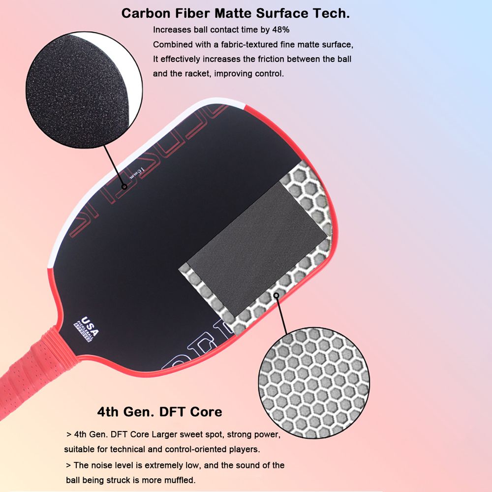 MB02 GEN4 Core Hot-pressing Pickleball Paddle