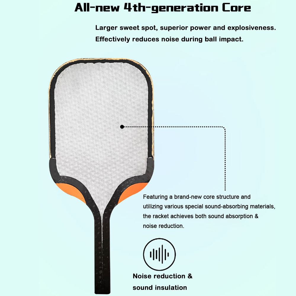 MB02 GEN4 Core Hot-pressing Pickleball Paddle