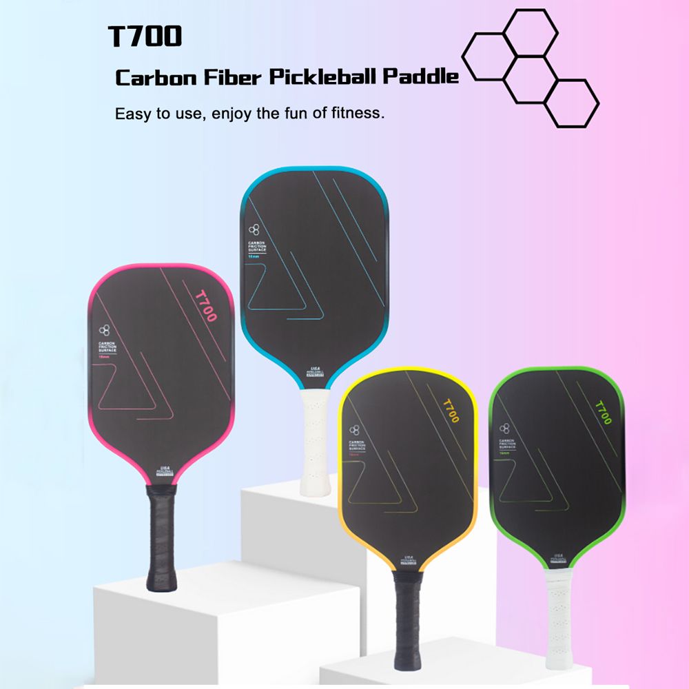 MB05 Best-selling T700 Carbon Fiber Cold-pressing Pickleball Paddle