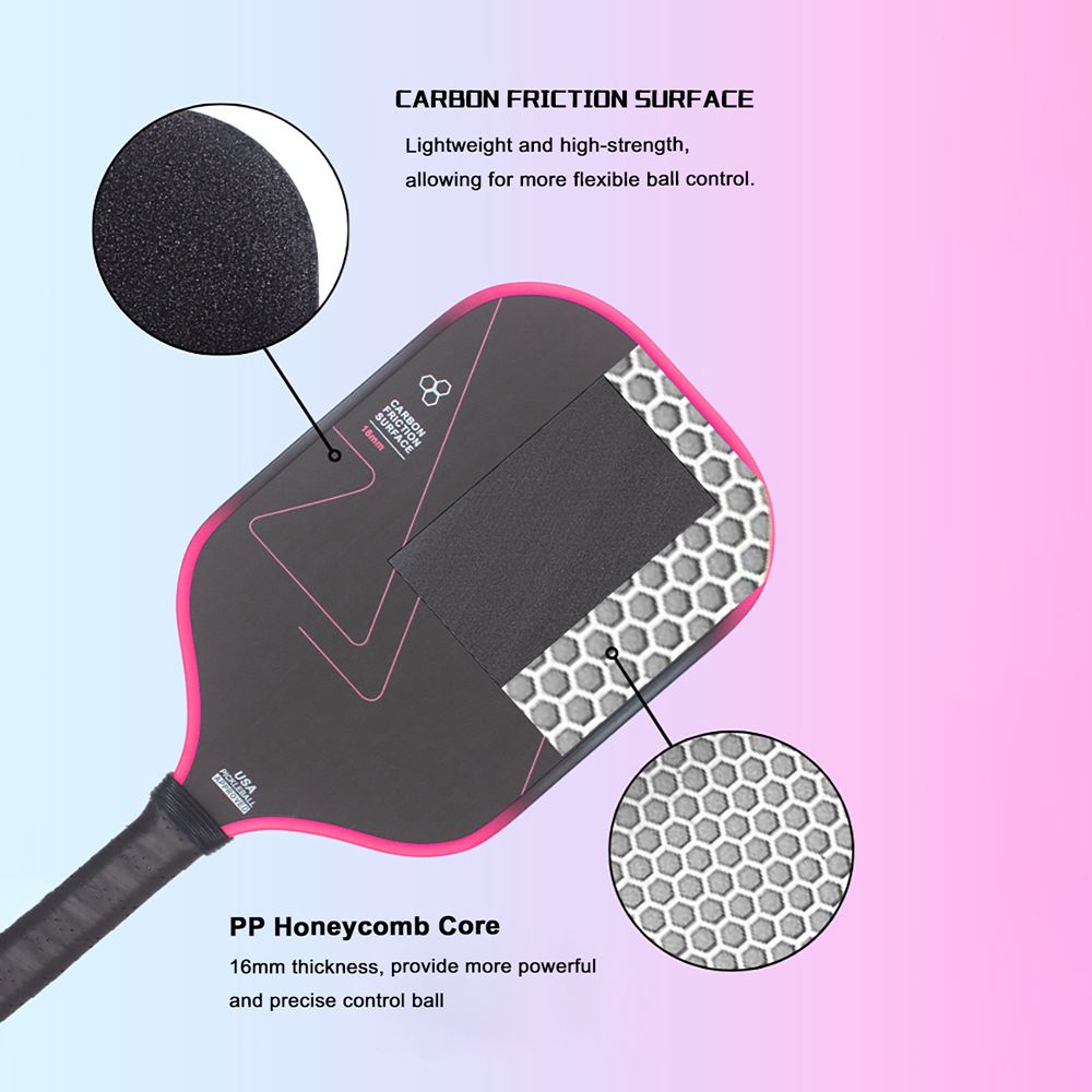 MB05 Best-selling T700 Carbon Fiber Cold-pressing Pickleball Paddle