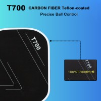 MB04 Teflon Carbon Fiber PP Honeycomb Core Cold-pressing Pickleball Paddle