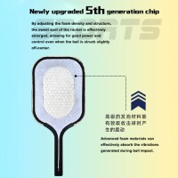 MB10 New GEN5 Core T700 Carbon Fiber Thermoformed Pickleball Paddle