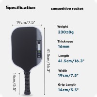 MB01 GEN4 Core Hot-pressing 16MM thickness Pickleball Paddle