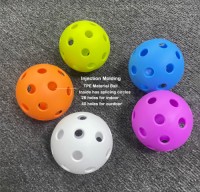 TPE 26/40 Holes Pickleballs For Indoor and Outdoor Training