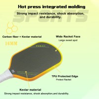 MB08 Kevlar GEN5 Core T700 Carbon Fiber Pickleball Paddle