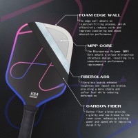 PRO4 MPP Foam Core High-Level Pickleball Paddle