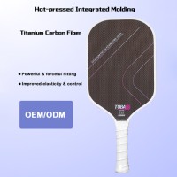 MB09 Titanium GEN5 T700 Carbon Fiber Hot Pressing Pickleball Paddle