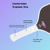 MB09 Titanium GEN5 T700 Carbon Fiber Hot Pressing Pickleball Paddle