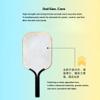 MB06 Gen2 Core T700 Carbon Fiber Pickleball Paddle