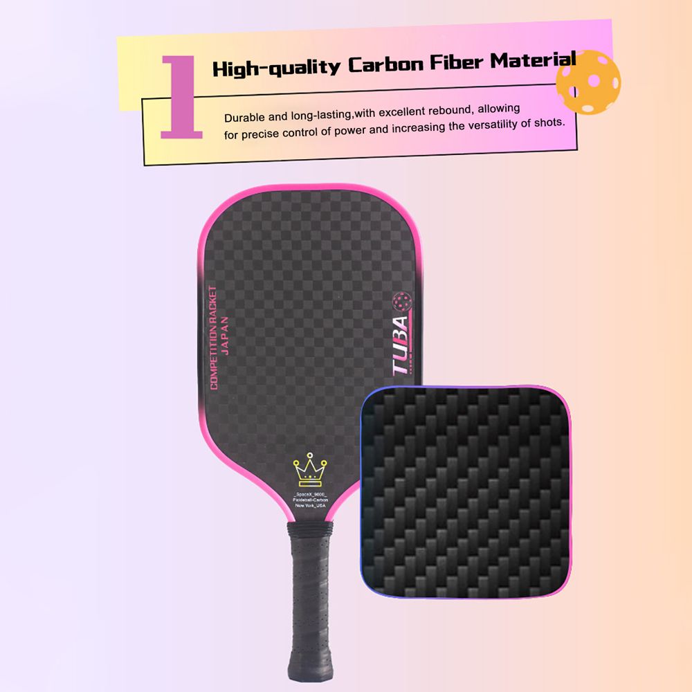 MB07 18K Surface T700 Carbon Fiber With Gen2 Core Pickleball Paddle