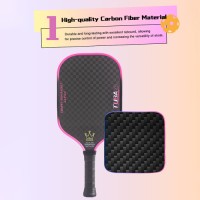 MB07 18K Surface T700 Carbon Fiber With Gen2 Core Pickleball Paddle
