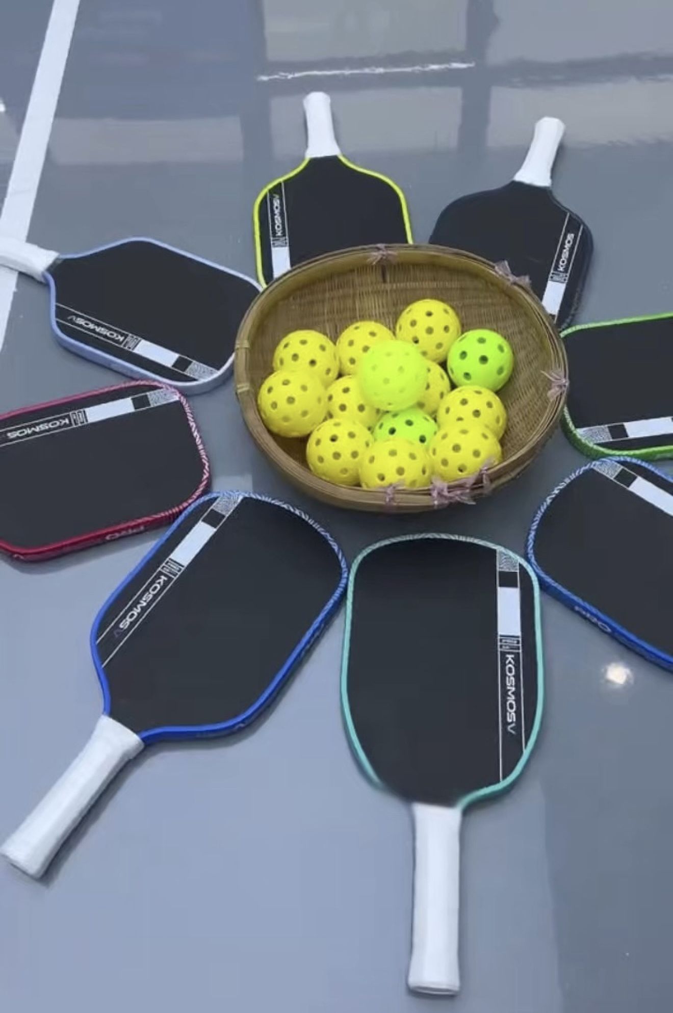 New Pro V Pickleball Paddle Thermoformed 16mm Thickness